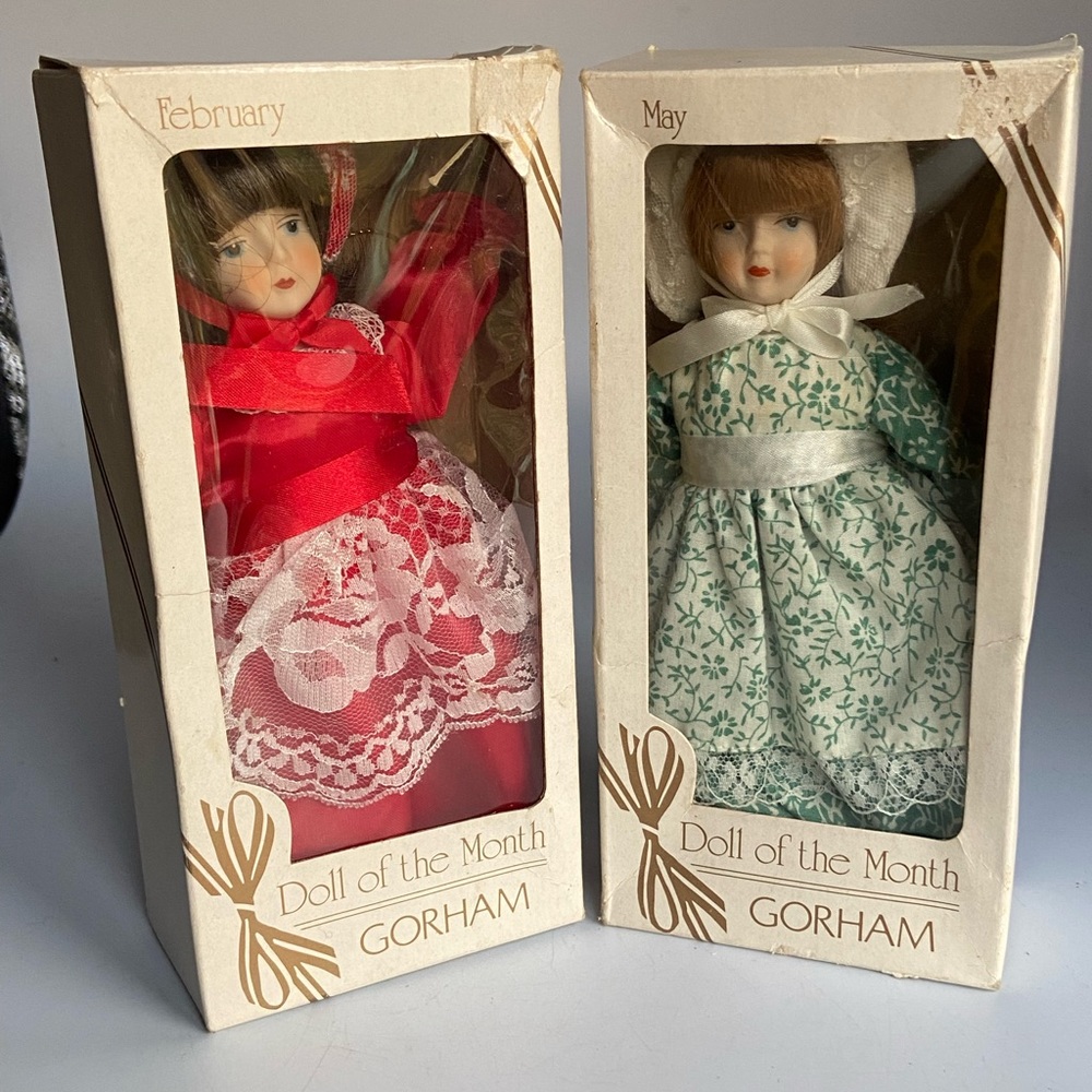 Doll of the Month Set of Two May & February
